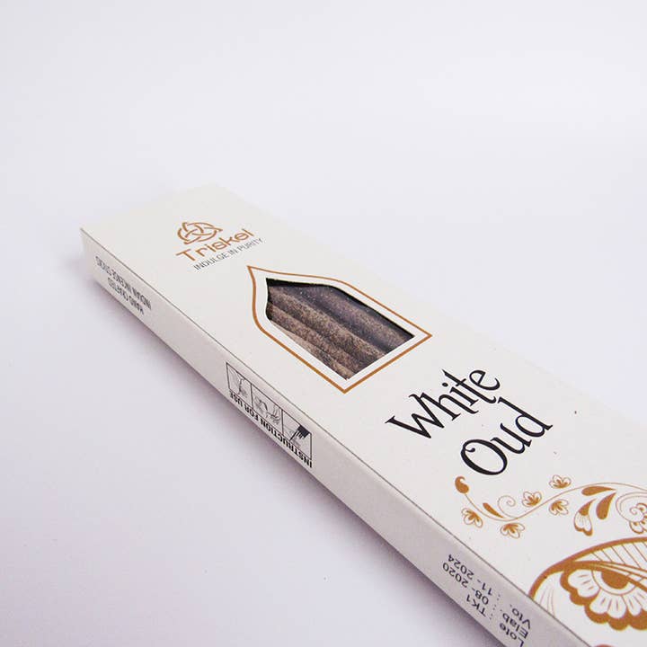 Ritual Scent - Venta al por mayor Incienso - Varillas de incienso White Oud Triskel Premium con aroma a conos de musgo