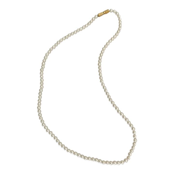 Plain Small Pearl Necklace - Deadstock for wholesale by The Sage Vintage