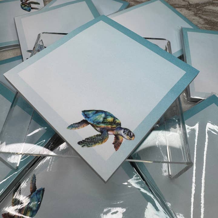 Hive Supply - Wholesale Sticky Notes - The Sticky Note Collection - Sea Turtle4