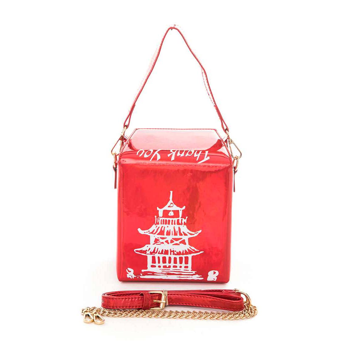 Artini Accessories - Wholesale Clutch bag – women's - Holographic Iconic Chinese Take Out Box Clutch1