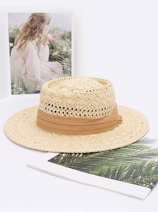Faux stråhat AMH1815 for engroshandel hos anbfashion