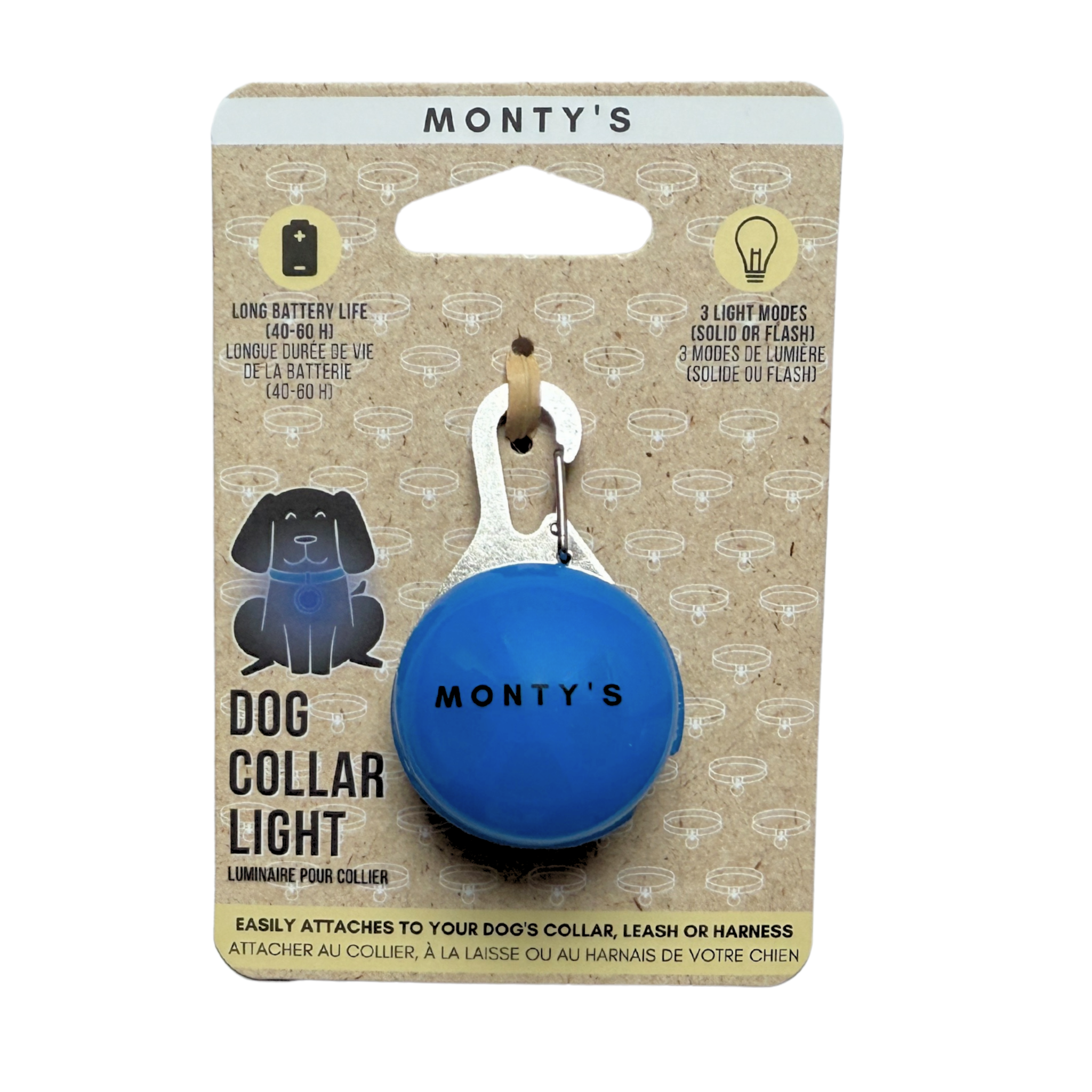 Monty's Bags – wholesale Pet collar – Dog – Battery Powered Flashing Dog Collar/Harness Lights8