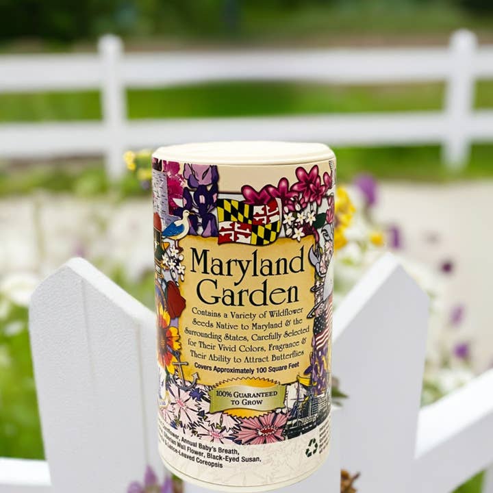 Gifts That Bloom - Wholesale Plant Seeds - Maryland Garden Shaker Can