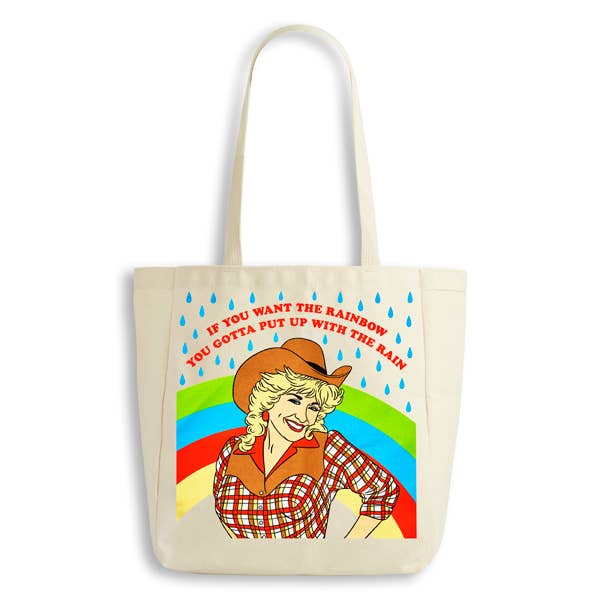 Cowgirl Rainbow Tote for wholesale by THE FOUND