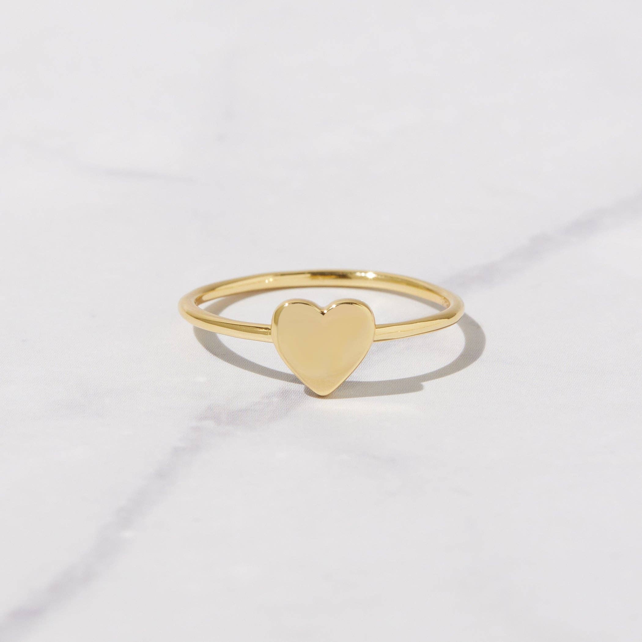 Sami Jewels – Anel de banda por atacado – Anel Coração Valentina