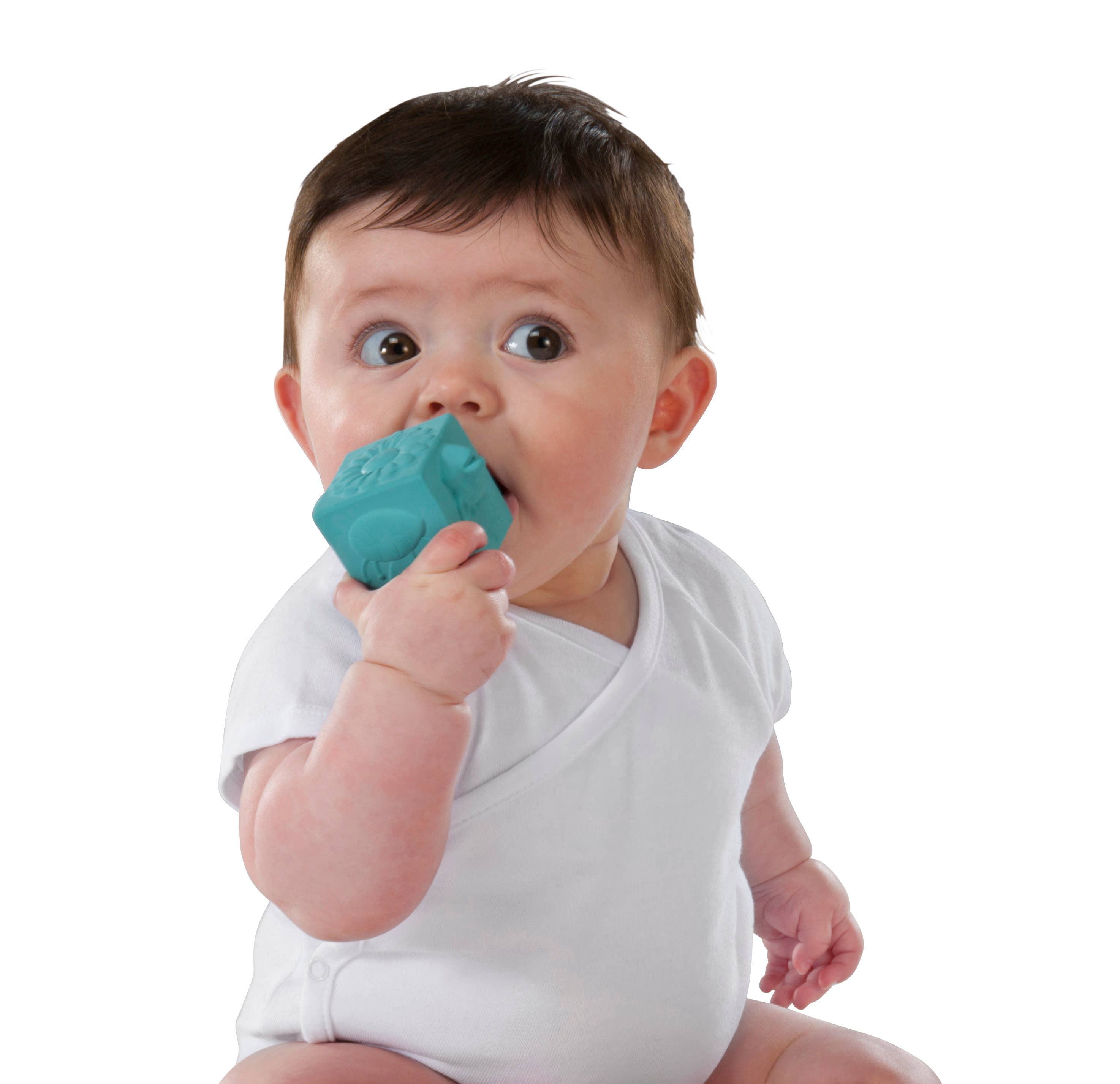 Sophie la girafe UK – wholesale Teether (not clip-on) – Baby – So' Pure Sophie La Girafe Cubes & Balls - Natural Rubber2