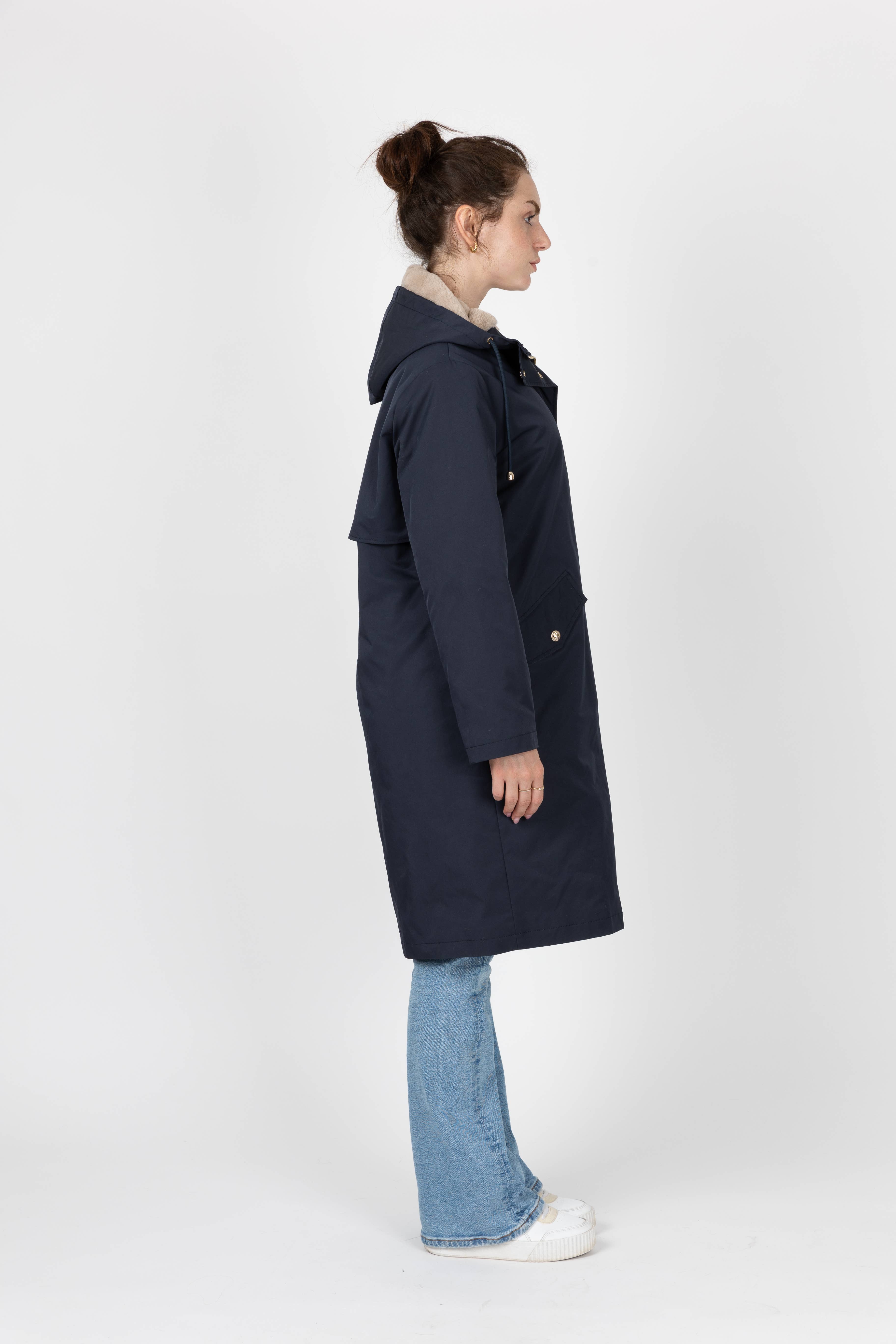 KZELL PARIS - Wholesale Parka - Women's - HOODED PARKA WITH FAUX FUR LINING13