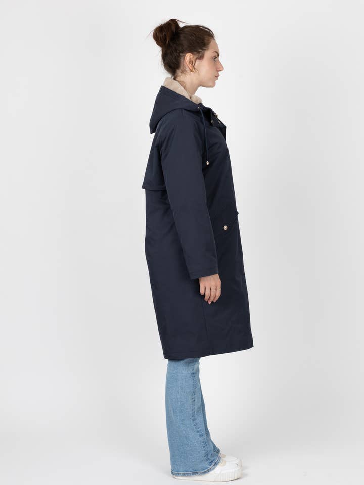 KZELL PARIS - Wholesale Parka - Women's - HOODED PARKA WITH FAUX FUR LINING13