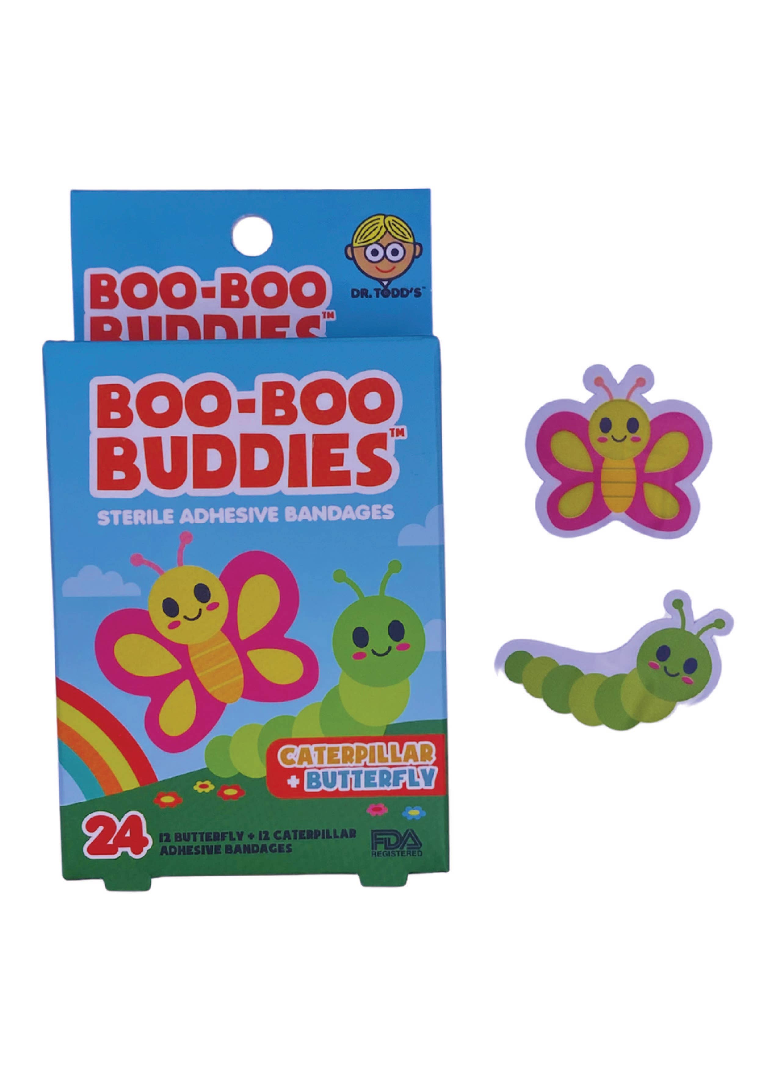 Boo Boo Buddies - Vendita all'ingrosso Cerotti/bende - 36 ESPOSITORI PDQ - Ogni Scatola - 24 Confezioni | Divertente, Impermeabile,19