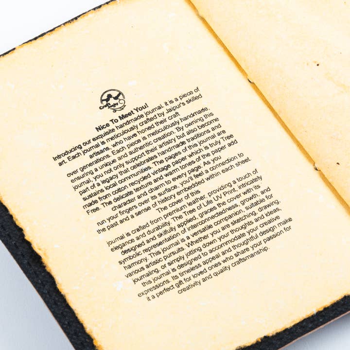 R K Handicrafts and Exporters - Wholesale Journal/Diary - Traveler Leather Journal Vintage Pages with Wolf Print