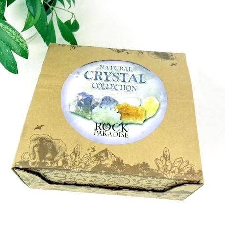 Rock Paradise - Wholesale Spirituele steen/kristal - Natuurlijke Kristalcollectie - Verkooppuntdisplay met 32 stuks10