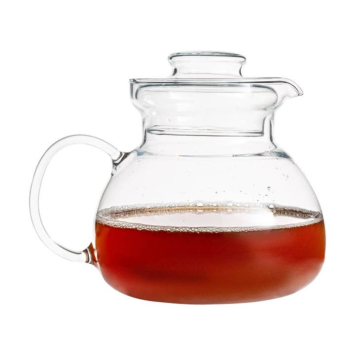 1.5 Quart Glass Teapot Tea Kettle for Stove Top for wholesale by Buzz Blocker Organic Mosquito & No-See-Um Repellent
