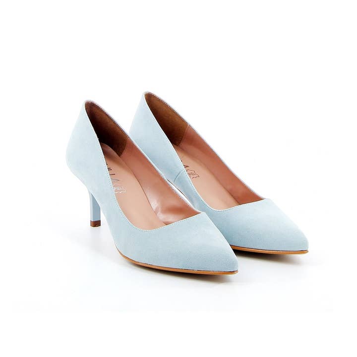 blue GIULIA 5 | Pumps with 5cm high heel for wholesale on Faire2
