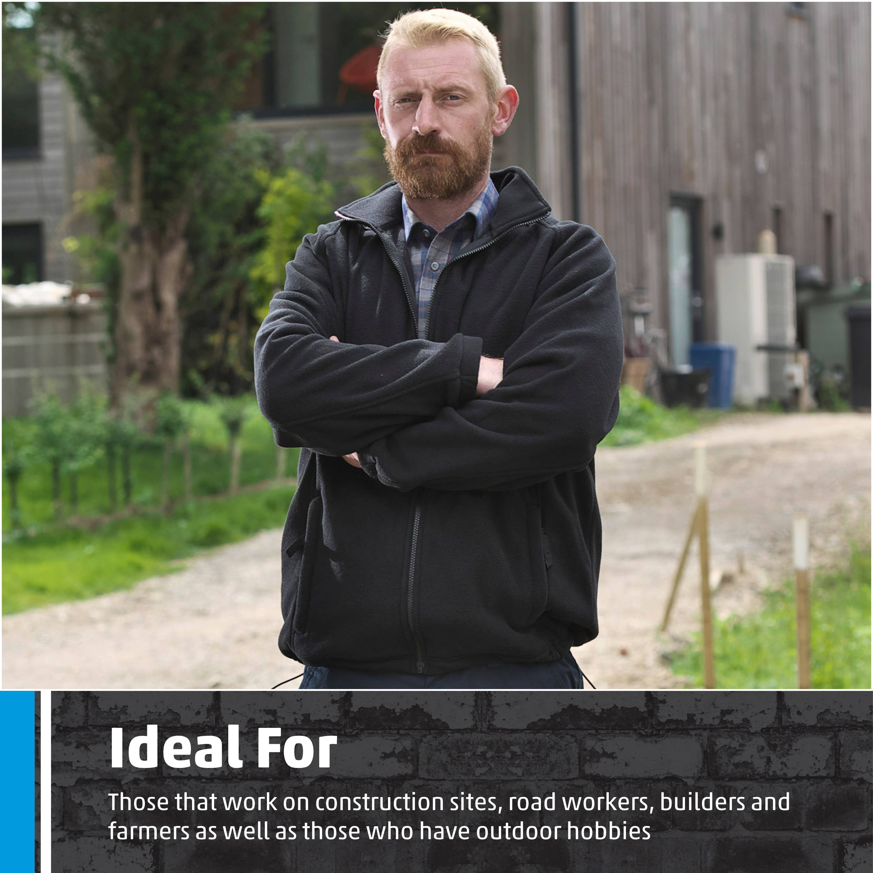 TuffStuff Workwear – wholesale Fleece – Men′s – Fort Melrose Jacket, Fleece Jacket Full Zip, 100% Polyester7