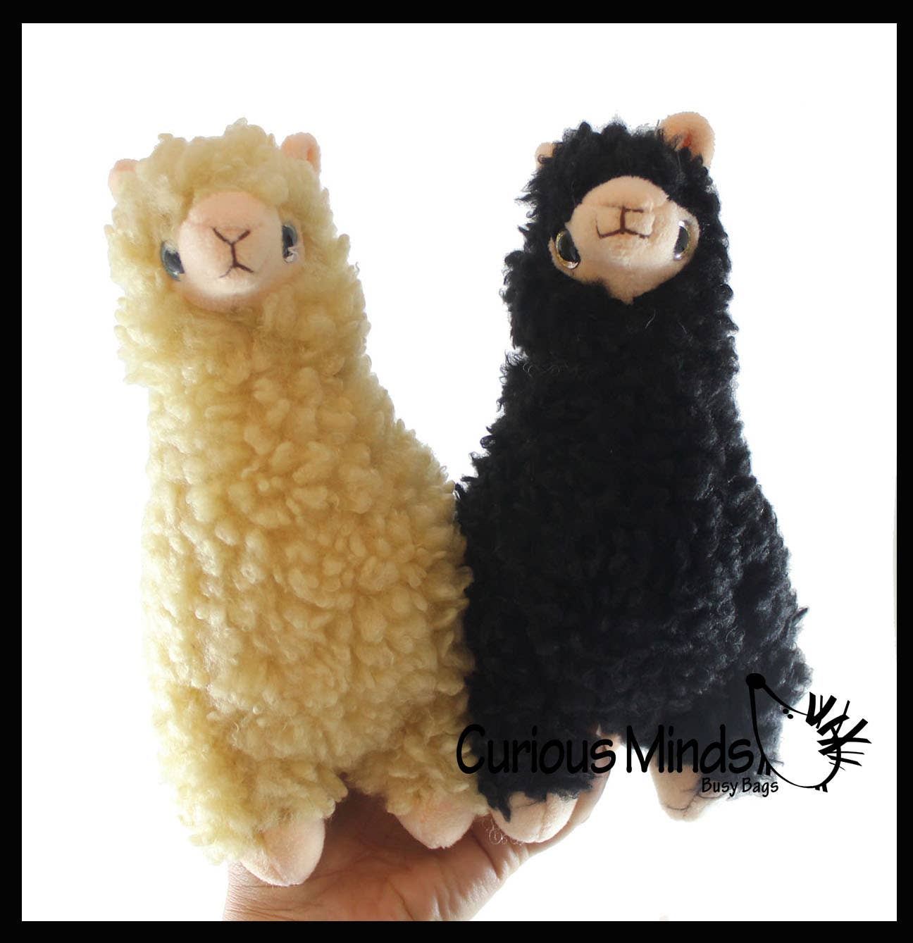 Curious Minds Toys - Wholesale Stuffed/Plush Toy - Kids & Baby - 1 Wooly Alpaca Stuffed Animal Toy - Soft Animal Plushie  Stu2