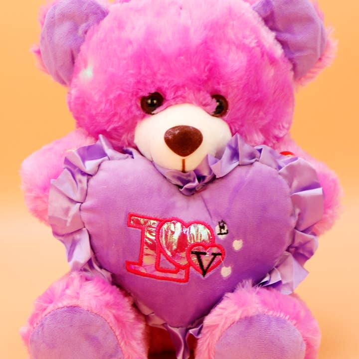 Cap Zone – wholesale Stuffed/plush toy – Kids & baby – Teddy Bear Music Light-Up Stuffed Toy - 12 Inch8