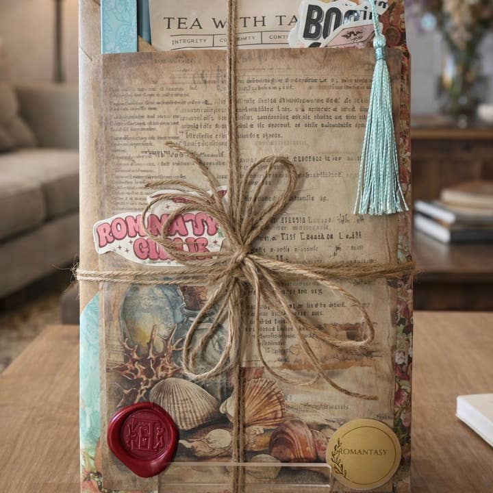 Ember & Elm Home Decor & More - Wholesale Gift Bag Set/Pack - Blind Date with a Book and Tea!4