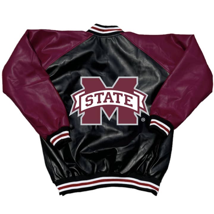 Mississippi State Varsity Letterman Jacket for wholesale by Lojo Collegiate Apparel