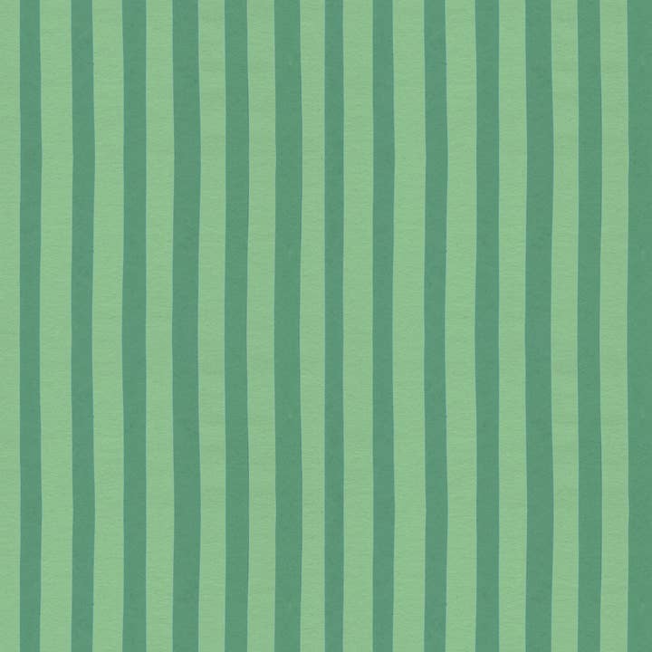 Green Stripe gift wrap for wholesale by LOU & LUCY PAPER GOODS