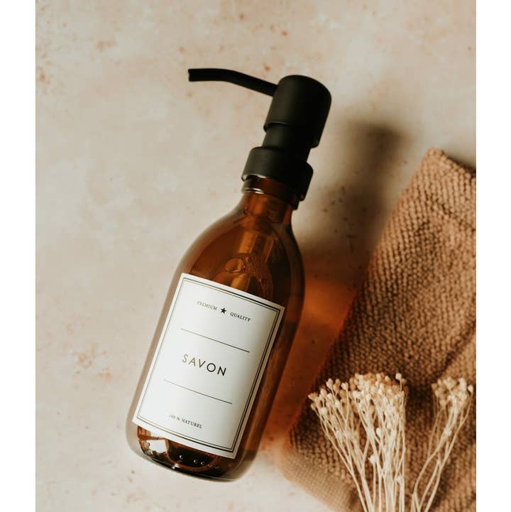 Les Flacons de l’Apothicaire - Wholesale Soap Dispenser - Soap - Amber bottle0