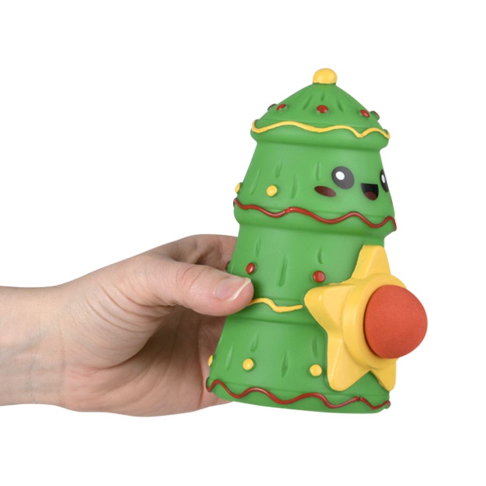 The Toy Network - Wholesale Classic Toy - Kids - CHRISTMAS TREE FOAM BALL BLASTER 5.5"3