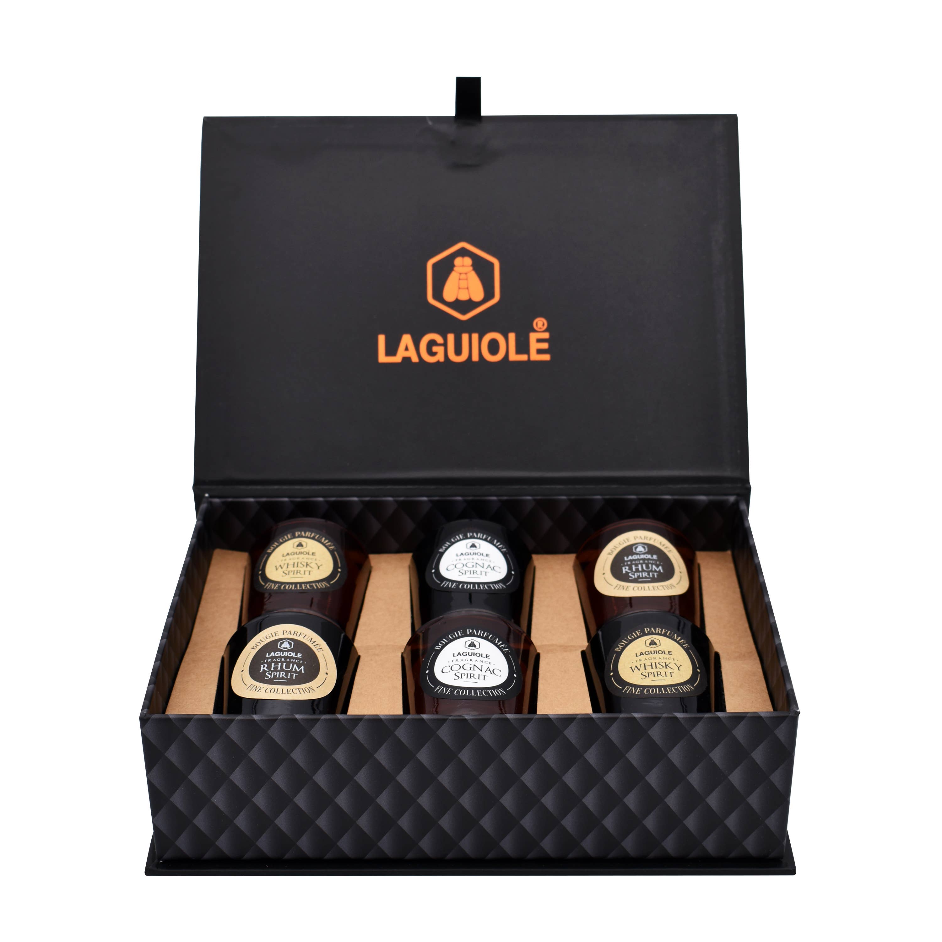 Laguiole - Wholesale Jar/Filled Candle - Laguiole Set of 6 scented candles 30 g1