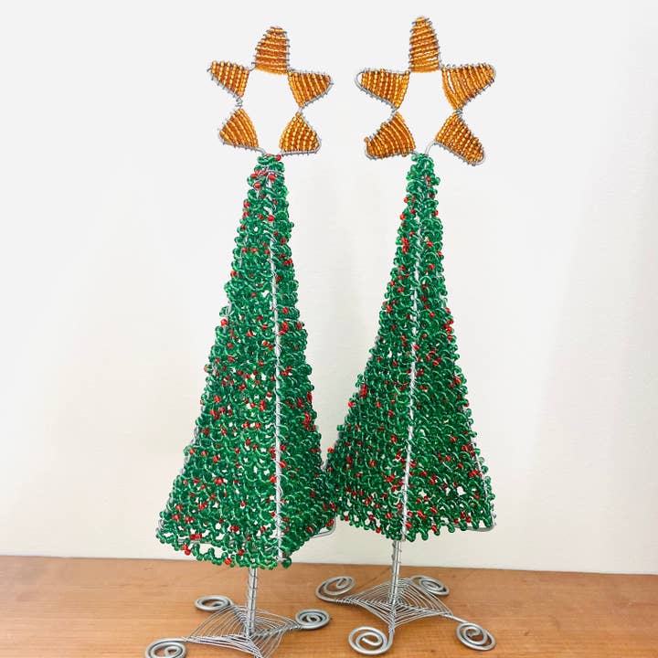 Beautifully Made Fair Trade - Wholesale Christmas Decoration - Kenya | Stand Up Tree2