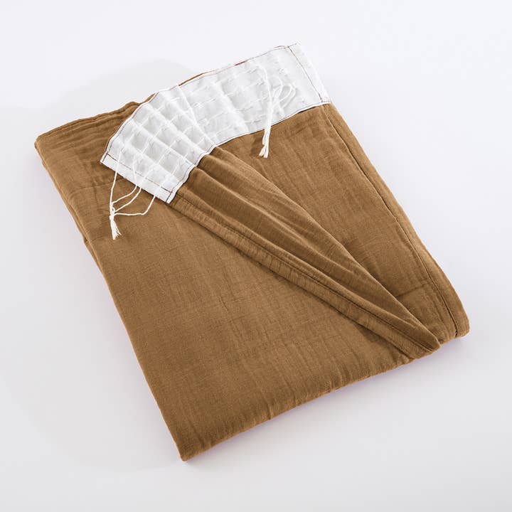 CORTINA GF 140 x 240 cm GAIA Camel para venta al por mayor de L'effet Papillon