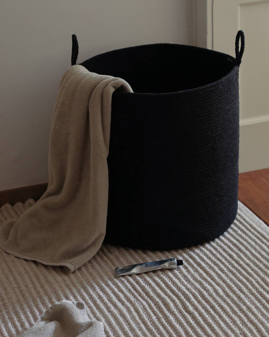 SUNNY HOME - Vente Paniers - Panier en corde de coton avec poignées – Loops S9