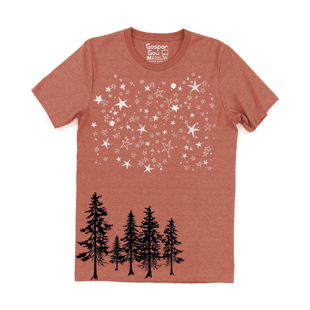 Gaspar Gou - Wholesale Screen Printed T-Shirt - Men's - Stars And Pines Charlie Tee3