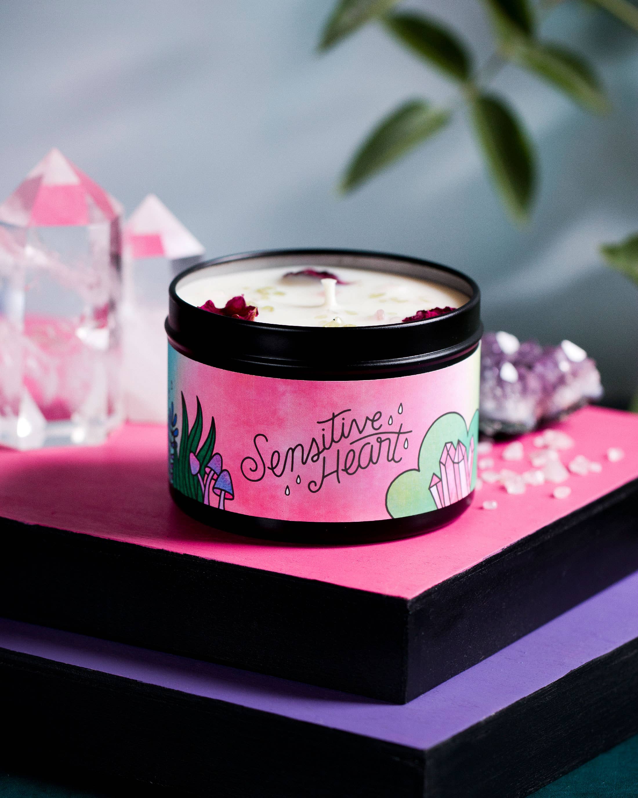 Rachel Beyer - Wholesale Travel Candles - Sensitive Heart Aromatherapy Candle - Floral & Citrus7