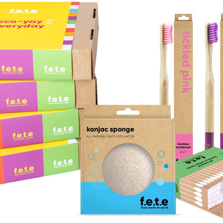 Mors dag bæredygtigt tandbørste gavesæt for engroshandel hos from earth to earth