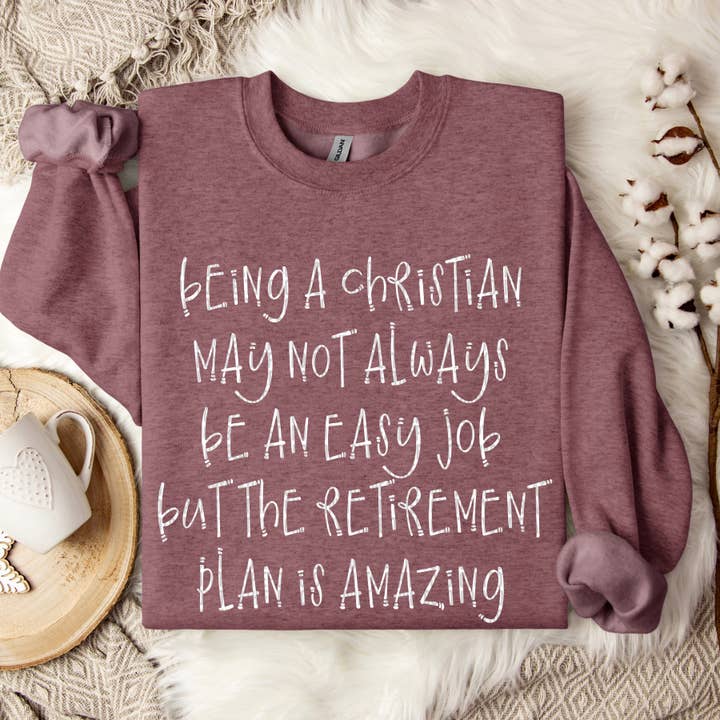 Essere un cristiano trasferimento DTF carattere bianco per la vendita all'ingrosso da parte di K and M Designs