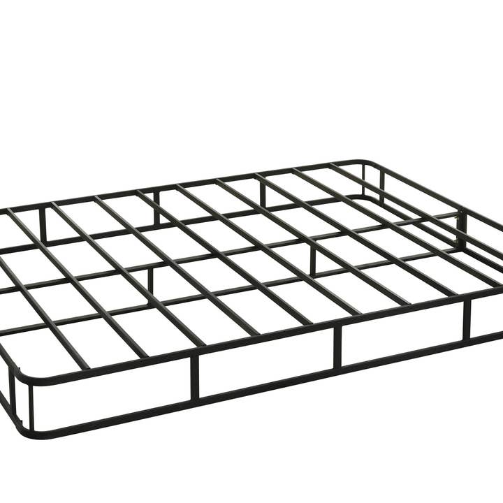 Home Design - Wholesale Bedroom Furniture - Canton 8" Twin Standard Profile Metal Box Spring, Mattress Metal Foundation, Fabric Cover Included, Easy Assembly3