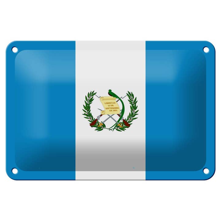 Guatemalan flag 18x12 cm flag of Guatemala decorative sign for wholesale by Femer