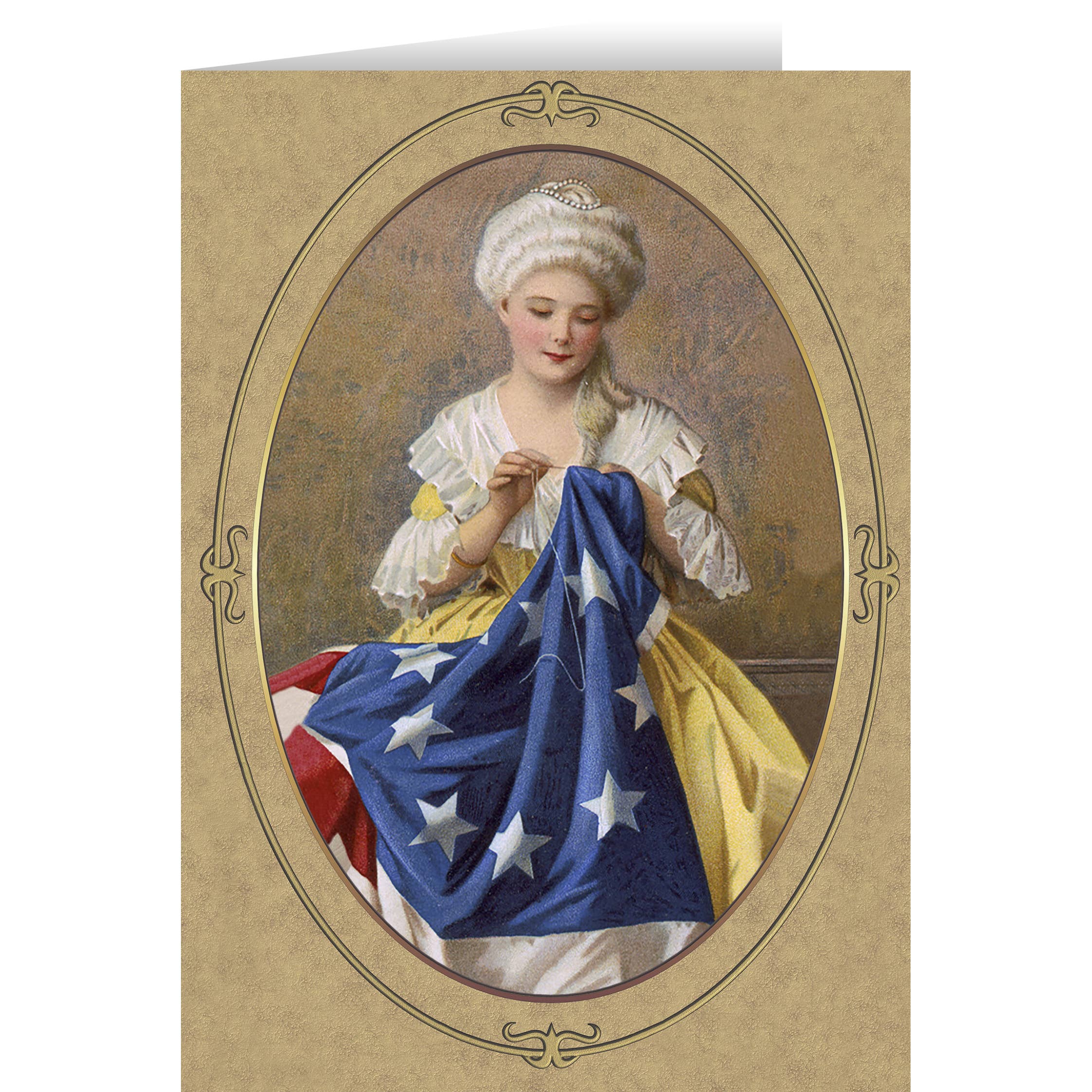 Nelson Gifts Wholesale - Wholesale Everyday Greeting Card - Betsy Ross Greeting Card0