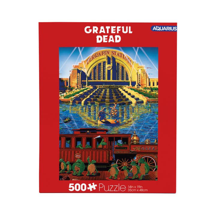 AQUARIUS, GAMAGO, ICUP, & ROCK SAWS by NMR Brands - Wholesale Puzzle - Adult - Grateful Dead 500 Piece Jigsaw Puzzle