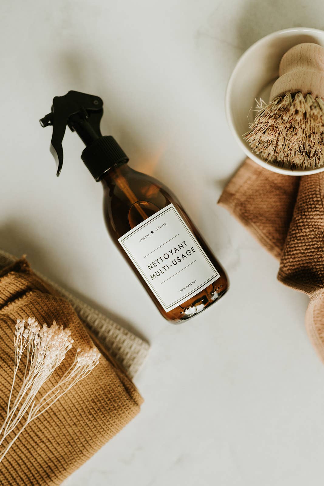 Les Flacons de l’Apothicaire - Wholesale Sprayfles - Multi-inzetbare reiniger in amberkleurige fles6