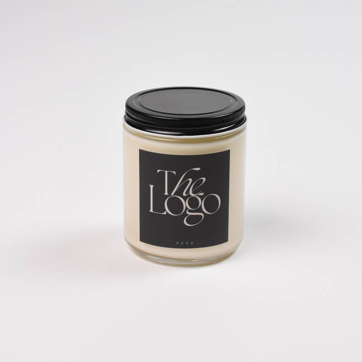 Standard Wax - Wholesale Jar/Filled Candle - White Label Custom 8oz Apothecary Candle 3