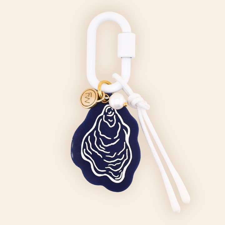 Freshwater Curated Goods - Wholesale Keychain - Women's - Oyster Pearl Bag Charm