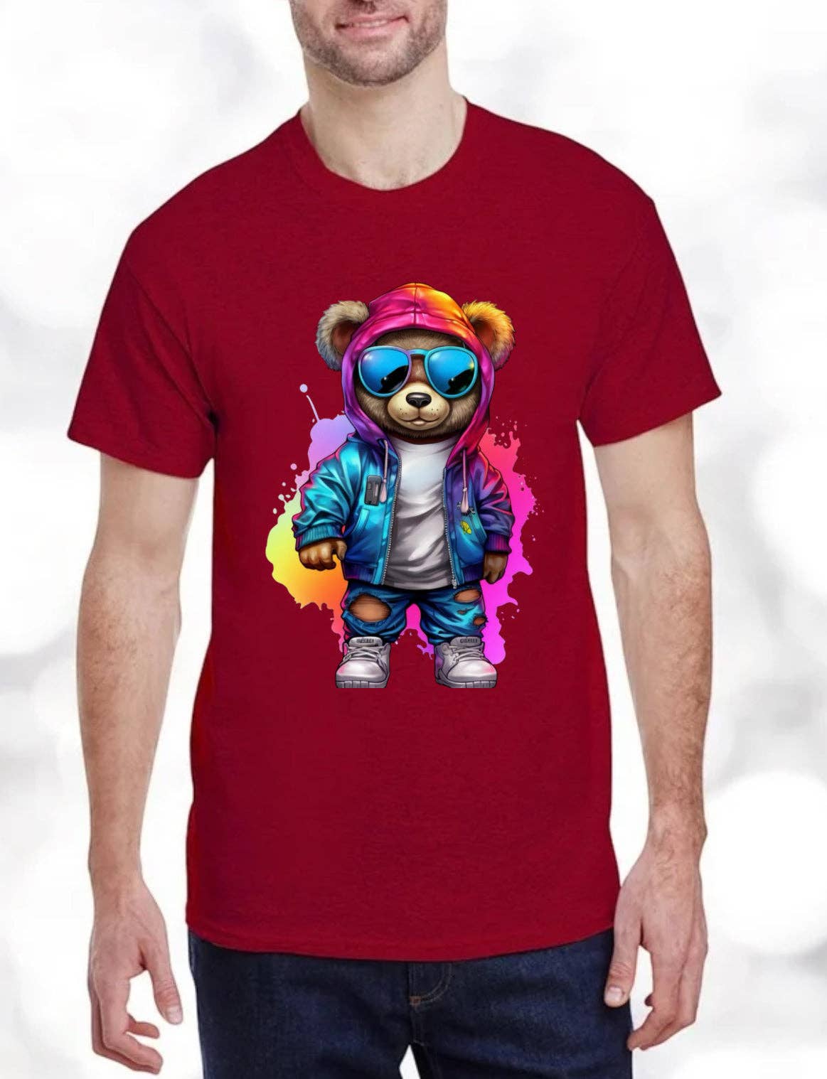 HABANA BELLA - Wholesale Screen Printed T-Shirt - Men's - T-shirt with pso fashion for men and big boys 100% cotton10