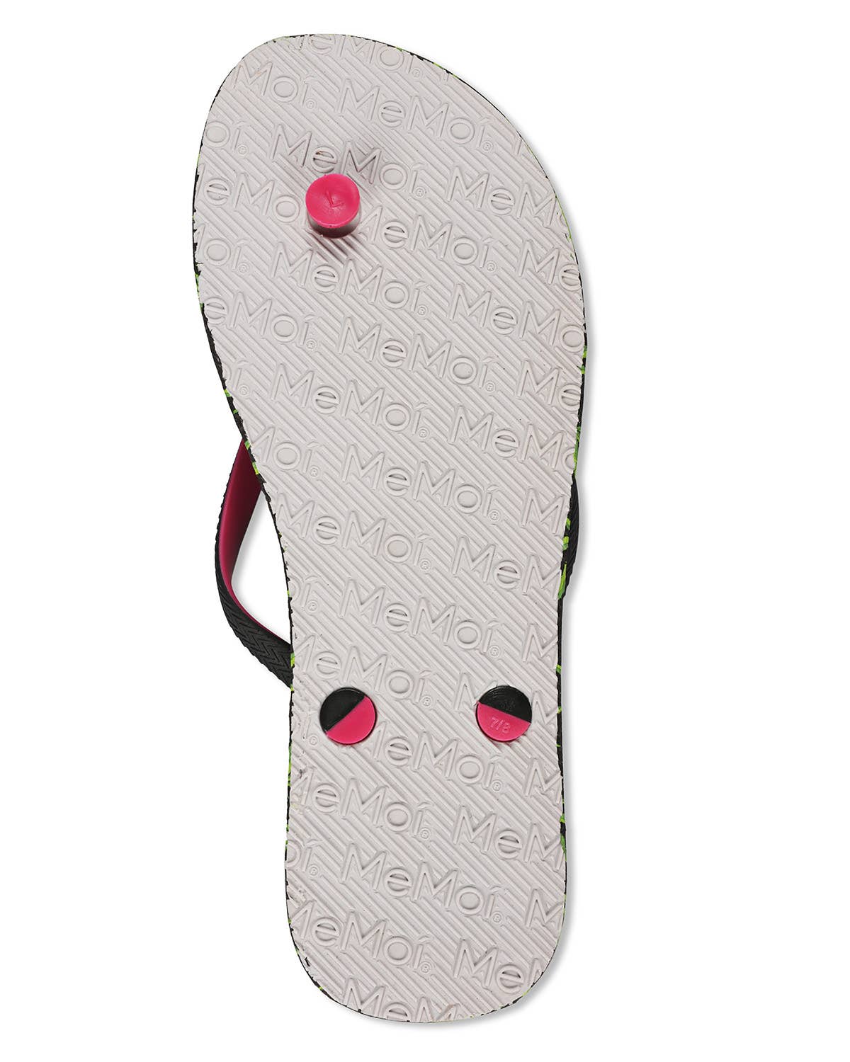 Black Women's Weed Flip Flops & Mesh Bag Set for wholesale on Faire2