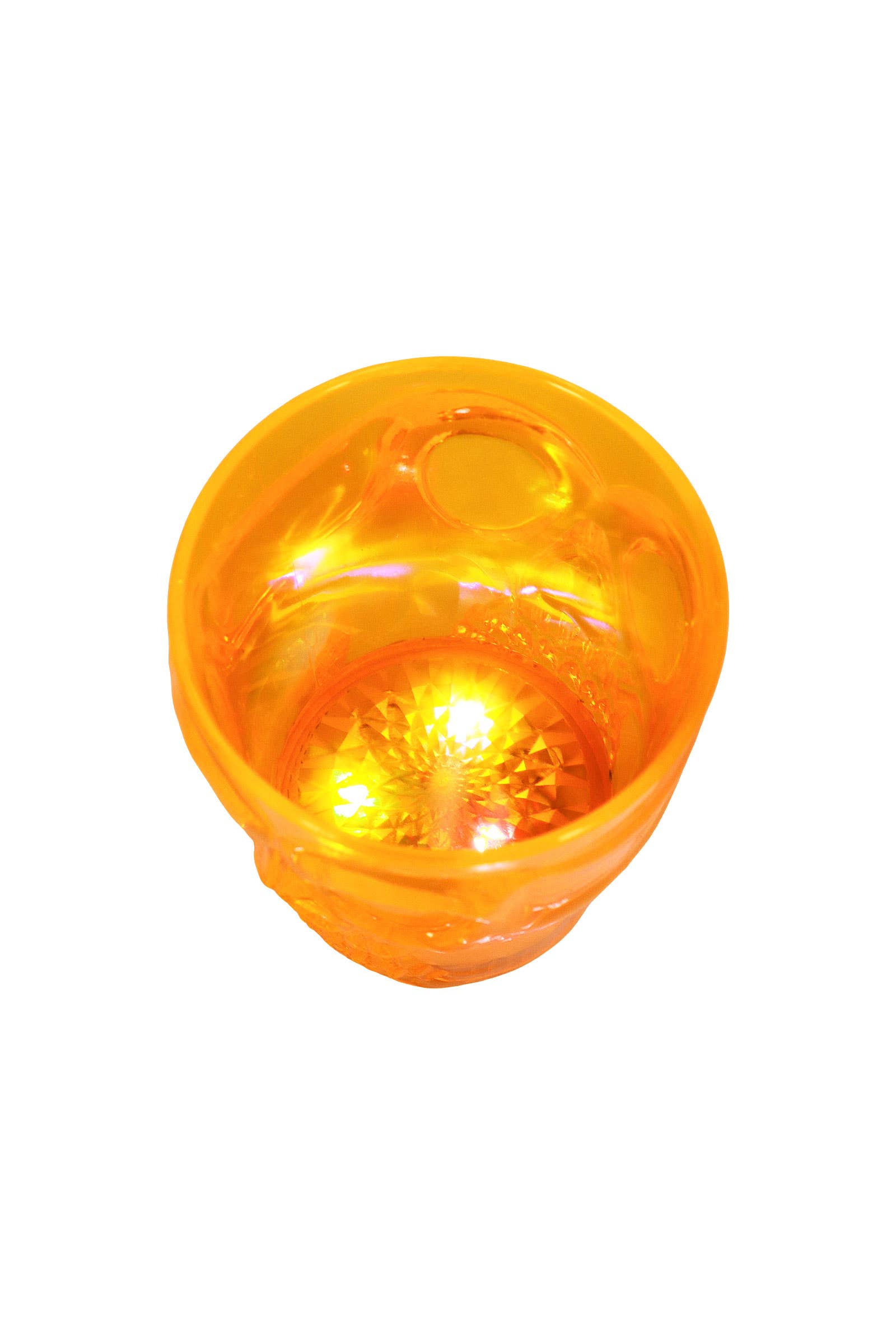 COMME INDIQUÉ Verre à shot en plastique avec LED colorée en forme de crâne d'Halloween en vente sur Faire10