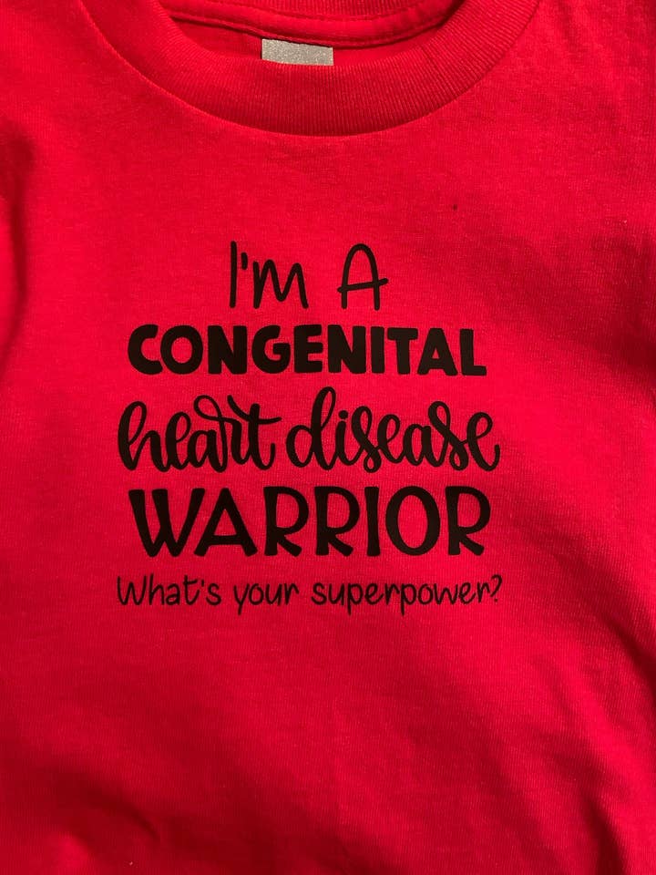 Heart warrior shirt for wholesale by The Craftations