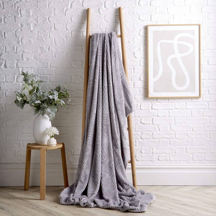 LOOMWORKS LTD – wholesale Throw blanket – Cloud Honeycomb Throw6