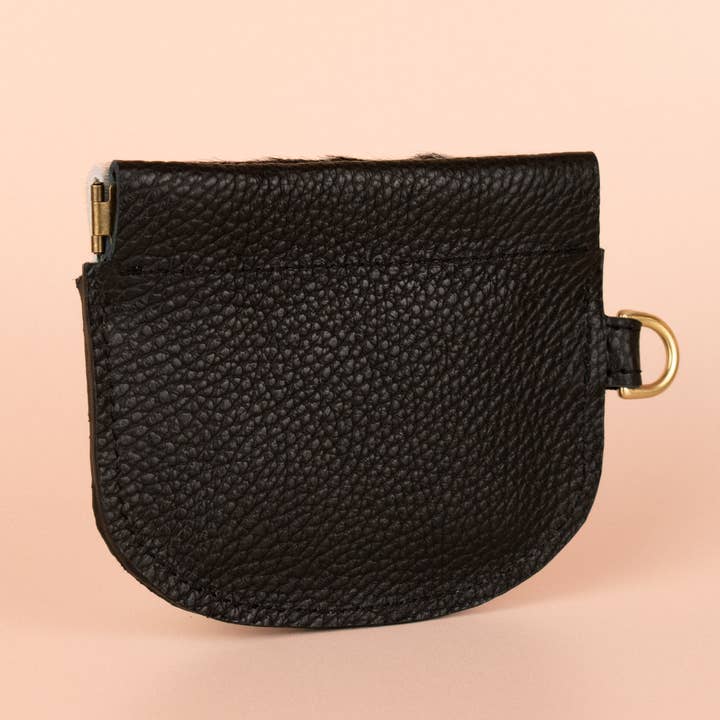 Cold Gold - Wholesale Card Holder - Women's - Cow Print Card Case, Western Leather Wallet6