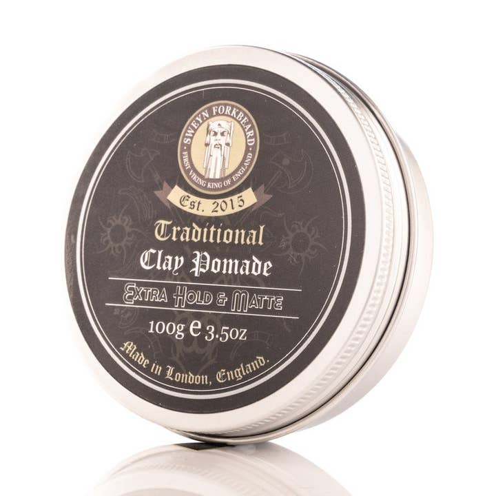 Traditional Clay Pomade for wholesale by Sweyn Forkbeard