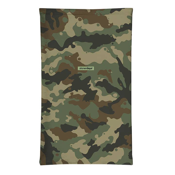 StonerDays Apparel - Wholesale Neck Warmer/Snood - Unisex - Army Pattern Neck Gaiter2