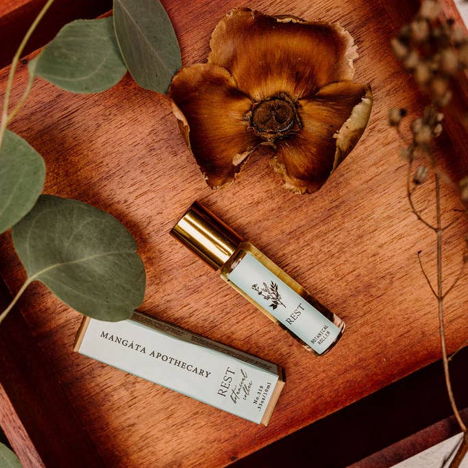 #319 Botanical Roller "Rest" for wholesale by Mångata Apothecary™