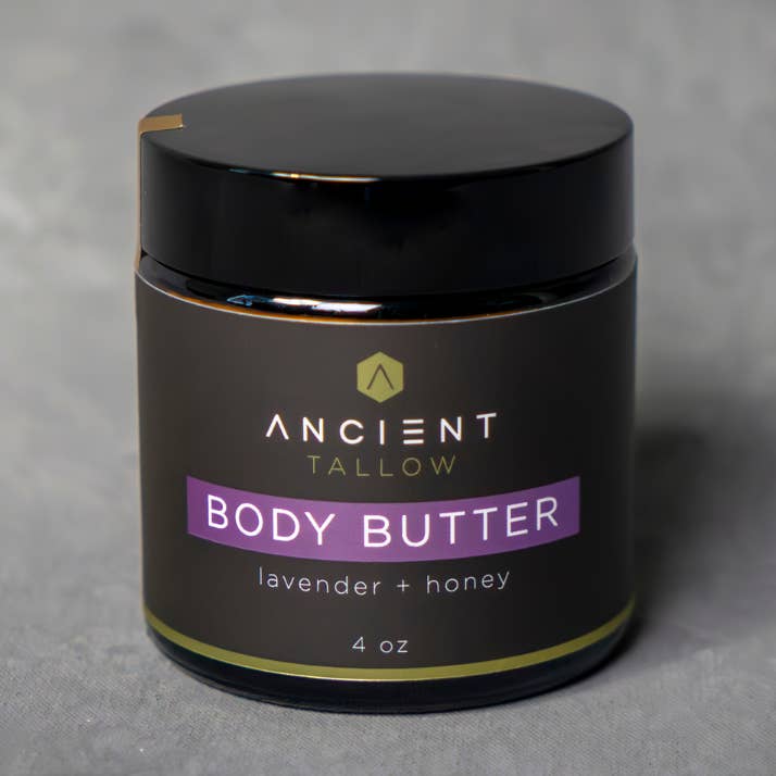 Manteiga Corporal Batida - Lavanda + Mel 4oz por atacado de Ancient Tallow